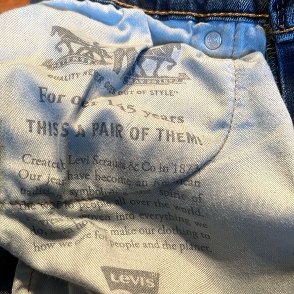 Levi’s 511 Jeans Medium wash with fading and whiskering 31 x 32 - Picture 8 of 12